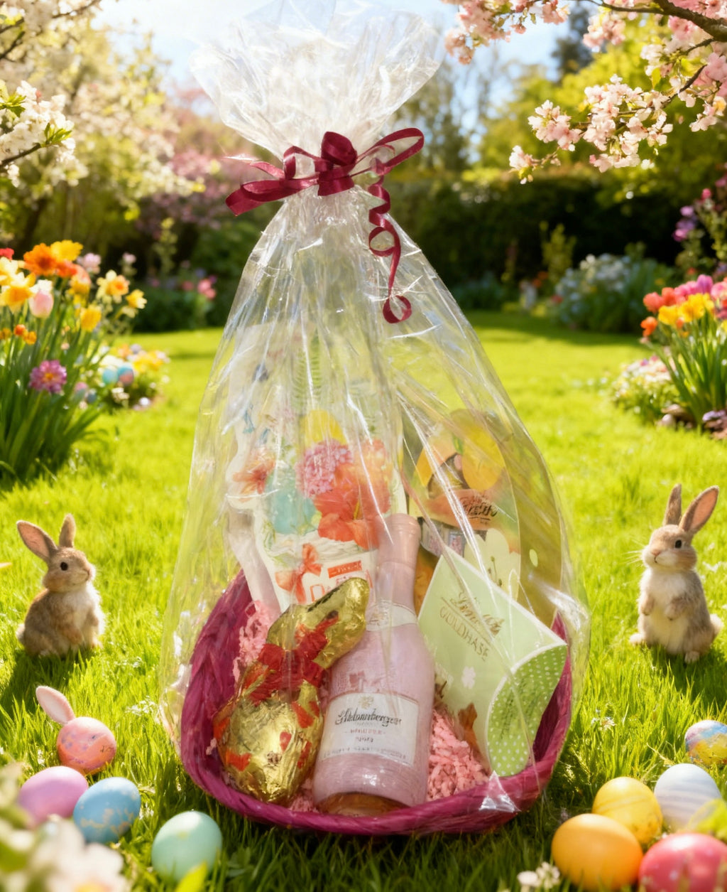 Oster-Geschenkkorb Frühlingsfreude
